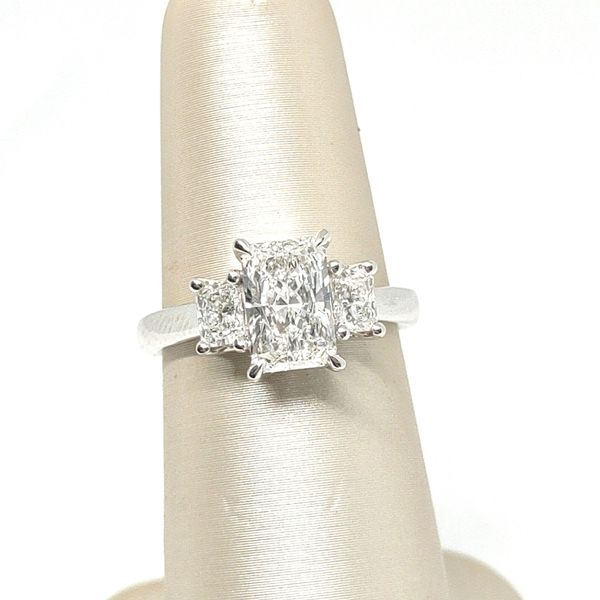 PG 14K White Gold Engagement Ring Blue Water Jewelers Saint Augustine, FL