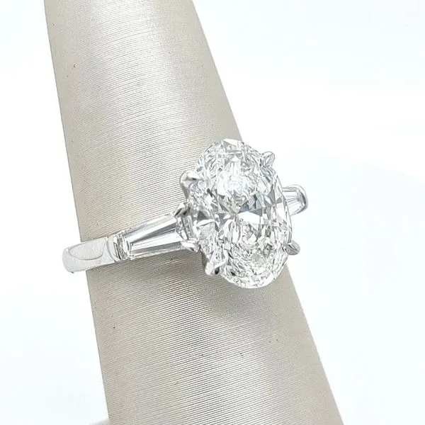 MR 14K White Gold Engagement Ring Blue Water Jewelers Saint Augustine, FL