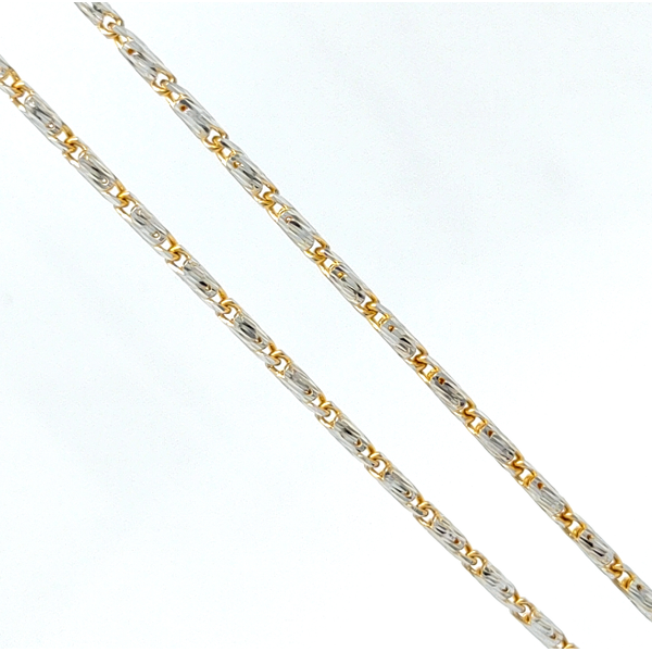 KI Two-Tone Chain Blue Water Jewelers Saint Augustine, FL