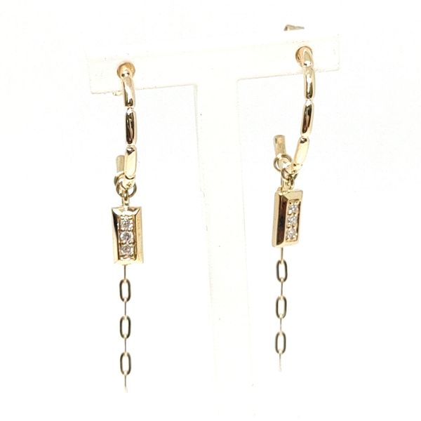 RAJ 14K Yellow Gold Earrings Blue Water Jewelers Saint Augustine, FL