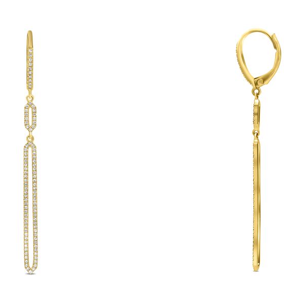 RAJ 14K Yellow Gold Earrings Blue Water Jewelers Saint Augustine, FL