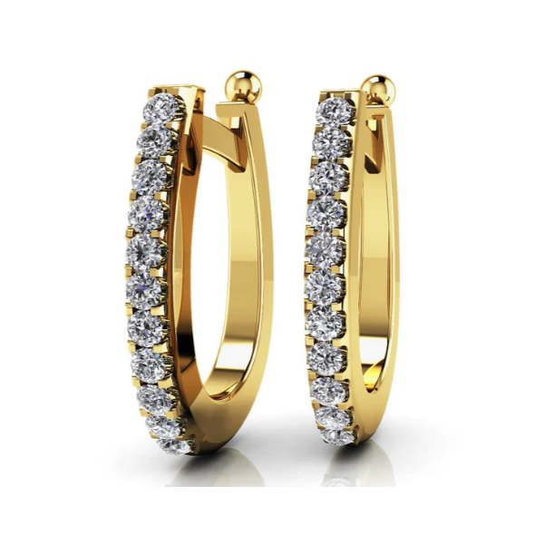 VIMCO 14K Yellow Gold Earrings Blue Water Jewelers Saint Augustine, FL