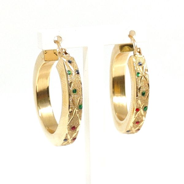 BW 14K Yellow Gold Earrings Blue Water Jewelers Saint Augustine, FL