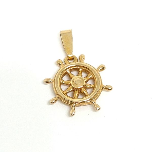 BW 14K Yellow Gold Pendant Blue Water Jewelers Saint Augustine, FL