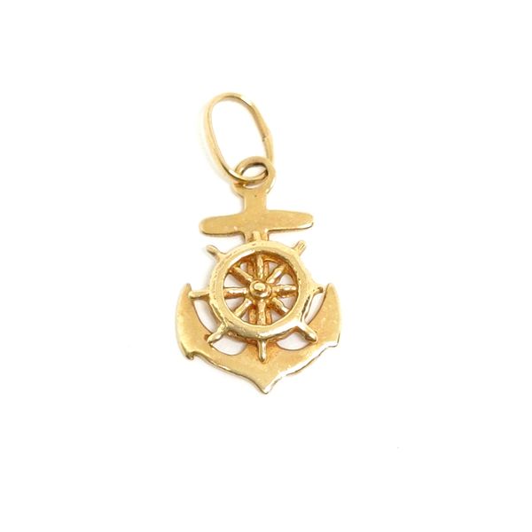 BW 14K Yellow Gold Pendant Blue Water Jewelers Saint Augustine, FL