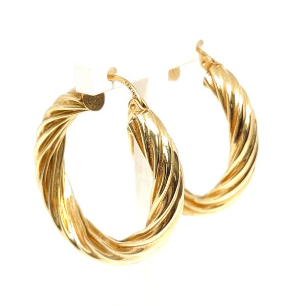 BW 14K Yellow Gold Earrings Blue Water Jewelers Saint Augustine, FL