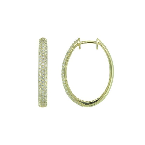 LJ 14K Yellow Gold Earrings Blue Water Jewelers Saint Augustine, FL