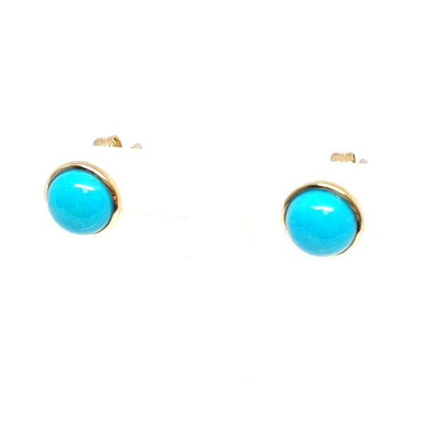 LJ 14K Yellow Gold Earrings Blue Water Jewelers Saint Augustine, FL