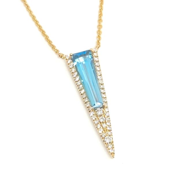 LJ 14K Yellow Gold Necklace Blue Water Jewelers Saint Augustine, FL