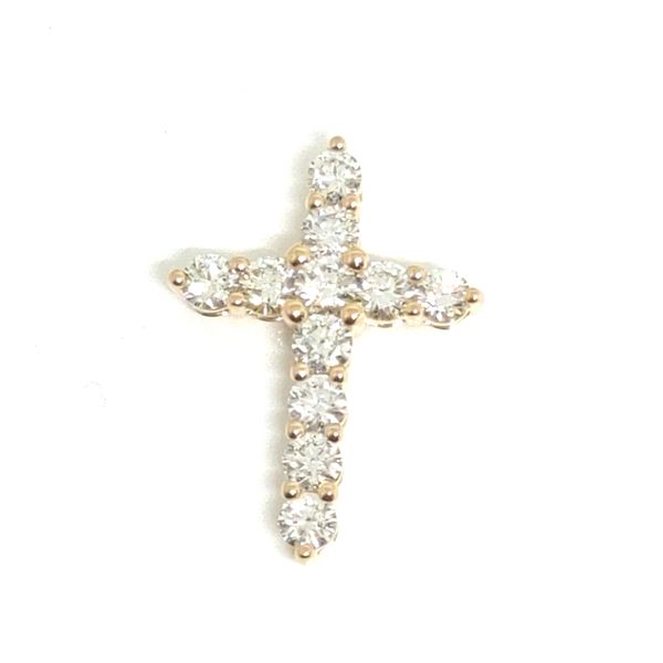 LJ 14K Yellow Gold Pendant Blue Water Jewelers Saint Augustine, FL