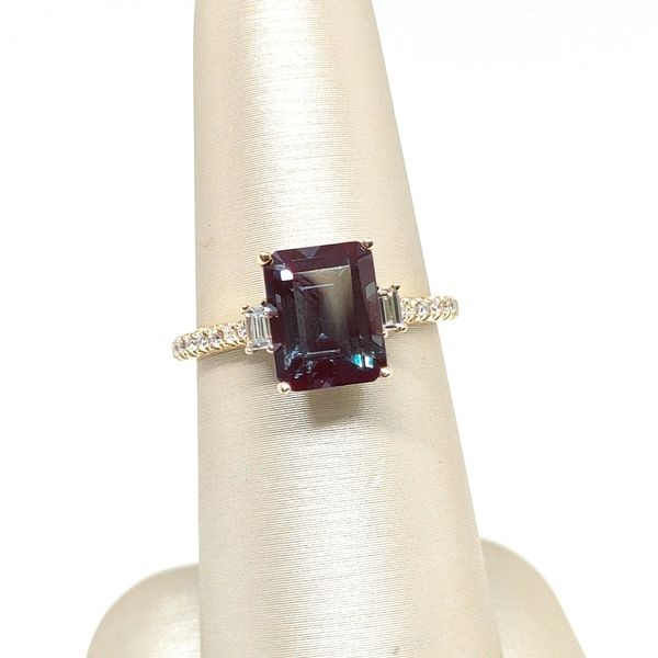 LJ 14K Yellow Gold Ring Blue Water Jewelers Saint Augustine, FL