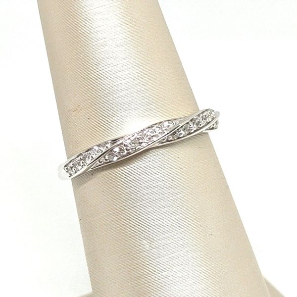 LJ 14K White Gold Fashion Ring Blue Water Jewelers Saint Augustine, FL