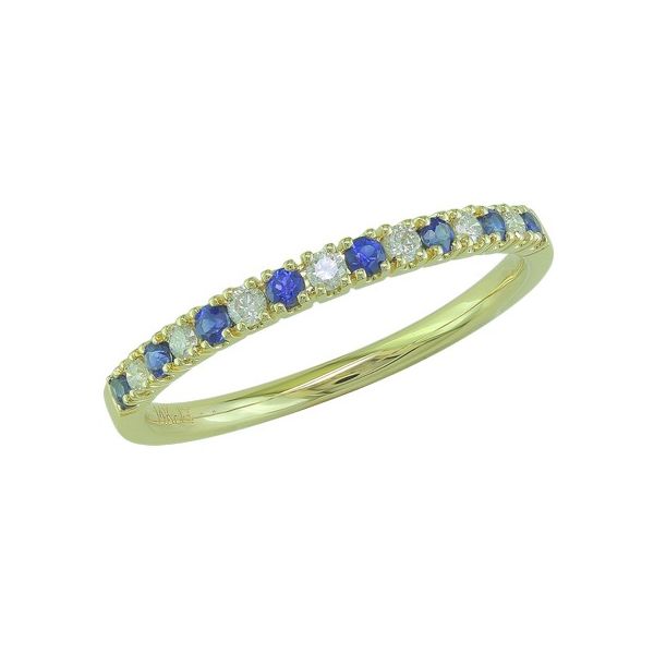 LJ 14K Yellow Gold Ring Blue Water Jewelers Saint Augustine, FL