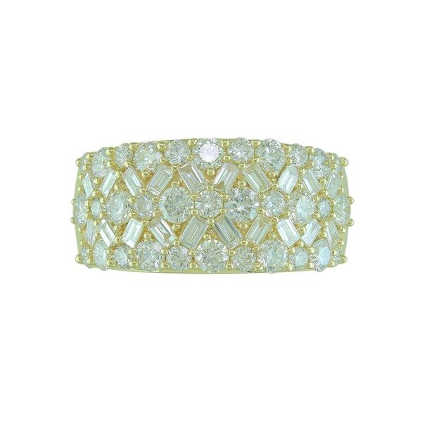 LJ 14K Yellow Gold Fashion Ring Blue Water Jewelers Saint Augustine, FL