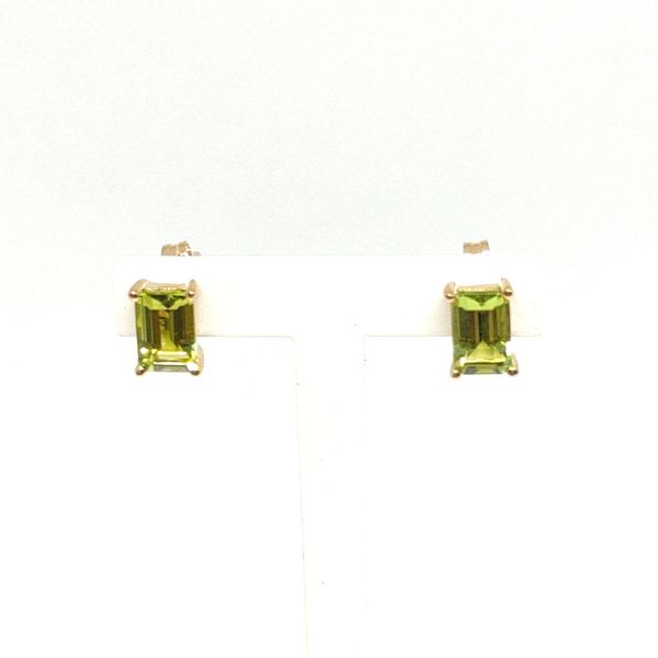 LJ 14K Yellow Gold Earrings Blue Water Jewelers Saint Augustine, FL