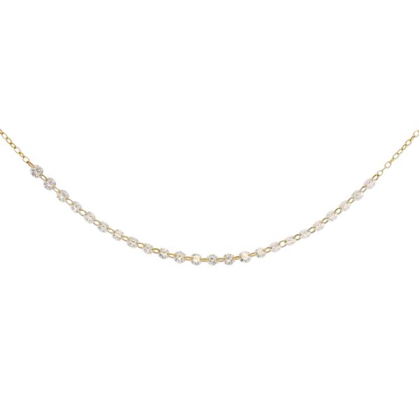 AGI 14K Yellow Gold Necklace Blue Water Jewelers Saint Augustine, FL