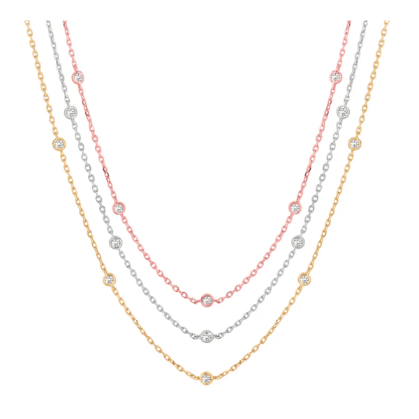 VIMCO 14K Rose Gold Necklace Blue Water Jewelers Saint Augustine, FL