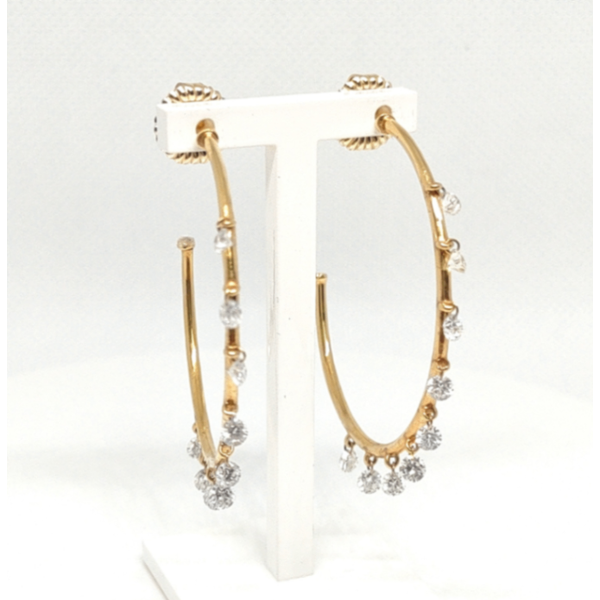 HARI 14K Yellow Gold Earrings Blue Water Jewelers Saint Augustine, FL