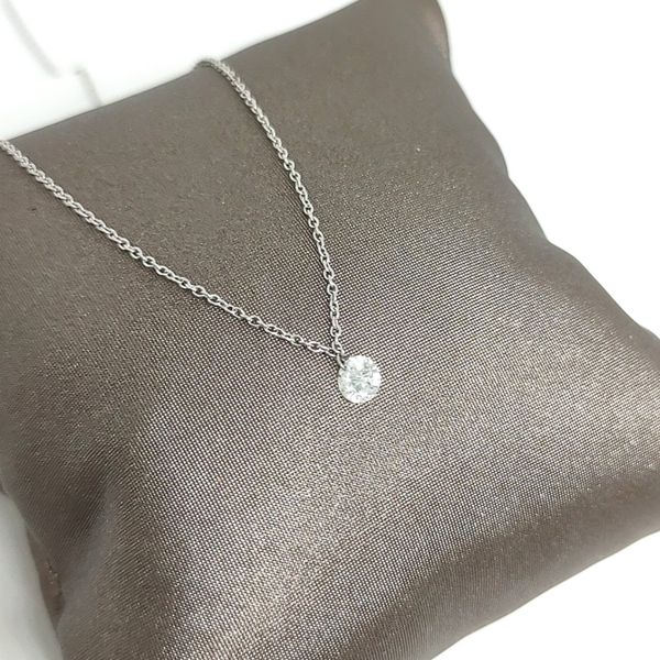 14K White Gold Necklace Image 2 Blue Water Jewelers Saint Augustine, FL