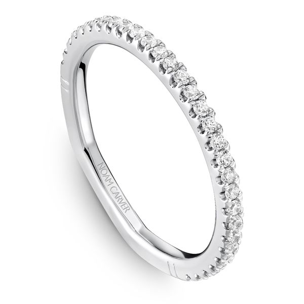 14K White Gold Wedding Band Blue Water Jewelers Saint Augustine, FL