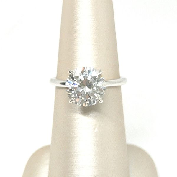 PG 14K White Gold Engagement Ring Blue Water Jewelers Saint Augustine, FL