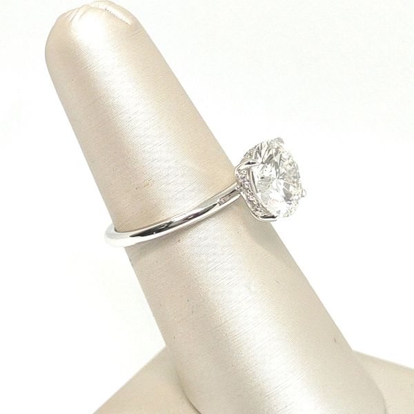 3.14 TCW ROUND HIDDEN HALO LAB-GROWN DIAMOND Image 2 Blue Water Jewelers St. Augustine, FL