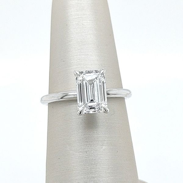 PG 14K White Gold Engagement Ring Blue Water Jewelers Saint Augustine, FL
