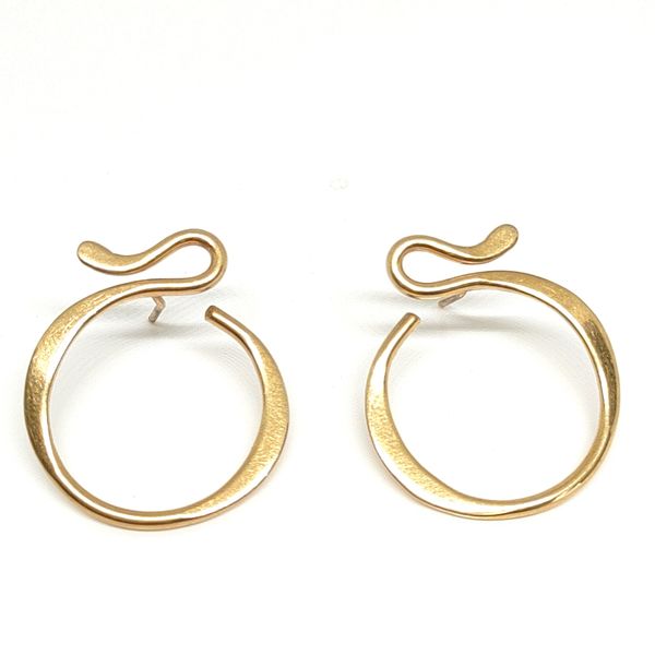 BW 14K Yellow Gold Earrings Blue Water Jewelers Saint Augustine, FL