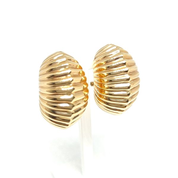 14K Yellow Gold Earrings Blue Water Jewelers Saint Augustine, FL