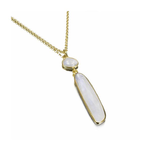 JREV Sterling Silver Silver Pendant Blue Water Jewelers Saint Augustine, FL