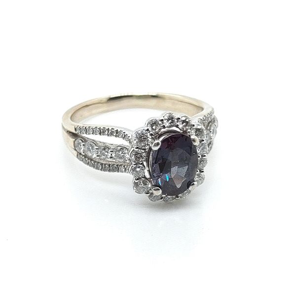 18K White Gold Ring Blue Water Jewelers Saint Augustine, FL