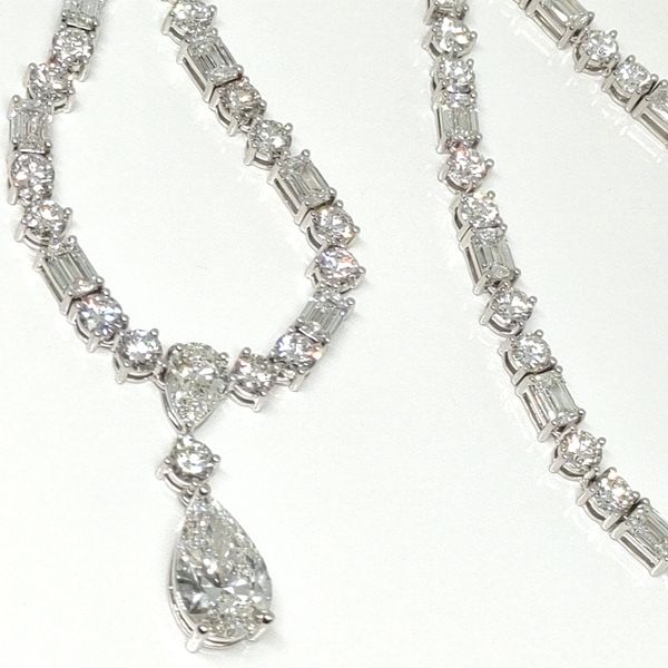 14K White Gold Necklace Image 2 Blue Water Jewelers Saint Augustine, FL