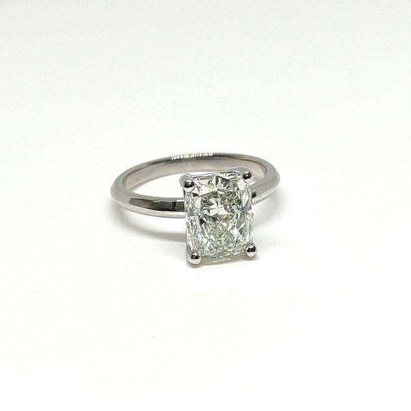 Platinum Basket Engagement Ring Blue Water Jewelers Saint Augustine, FL