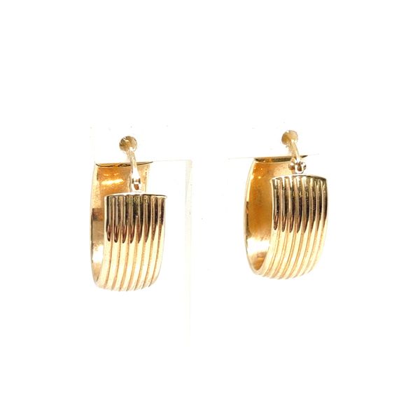 14K Yellow Gold Earrings Blue Water Jewelers Saint Augustine, FL