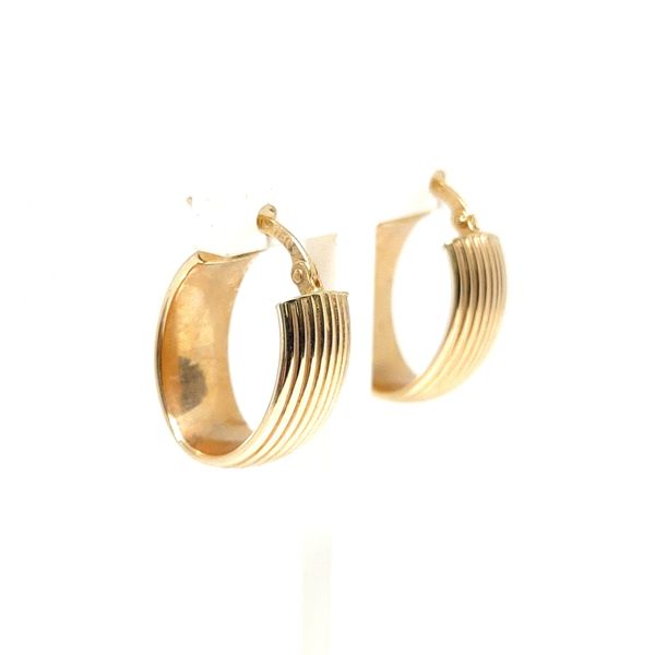 14K Yellow Gold Earrings Image 2 Blue Water Jewelers St. Augustine, FL