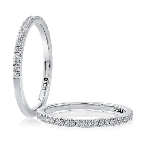 14K White Gold Wedding Band Blue Water Jewelers Saint Augustine, FL