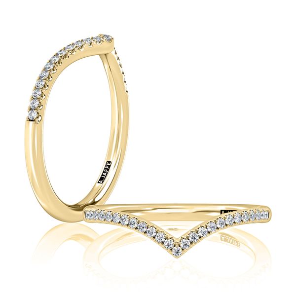 14K Yellow Gold Wedding Band Blue Water Jewelers Saint Augustine, FL