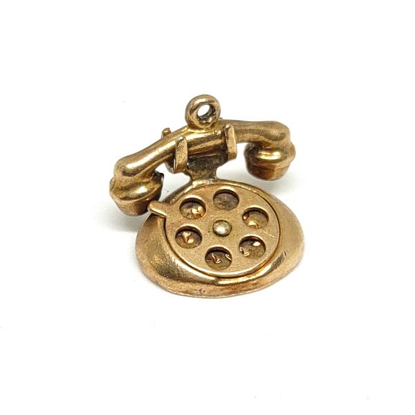 14K Yellow Gold Pendant Blue Water Jewelers Saint Augustine, FL