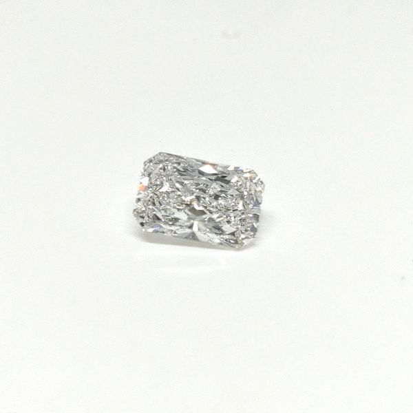 3.06ct E/VVS2 Lab&acirc;�'Grown Radiant Diamond Blue Water Jewelers Saint Augustine, FL