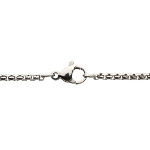 Extinction: Dino & Meteorite Dog Tag Necklace Image 3 Blue Water Jewelers St. Augustine, FL