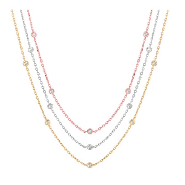 14K White Gold Necklace Blue Water Jewelers Saint Augustine, FL