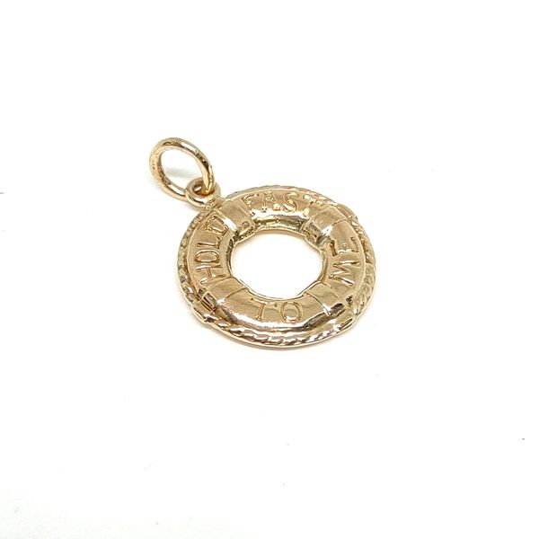 14K Yellow Gold Charm Blue Water Jewelers Saint Augustine, FL