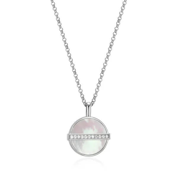 Sterling Silver Pendant Necklace Blue Water Jewelers Saint Augustine, FL