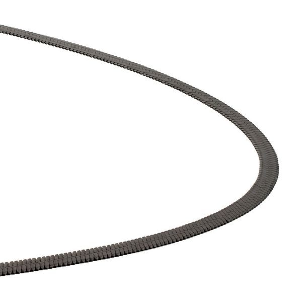Stainless Steel Herringbone Chain Image 3 Blue Water Jewelers Saint Augustine, FL