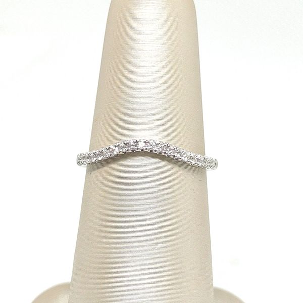 14K White Gold Band Ring Blue Water Jewelers Saint Augustine, FL