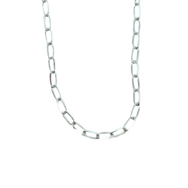 Sterling Silver Paperclip Chain Blue Water Jewelers Saint Augustine, FL
