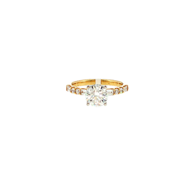14K Yellow Gold Ring Blue Water Jewelers Saint Augustine, FL