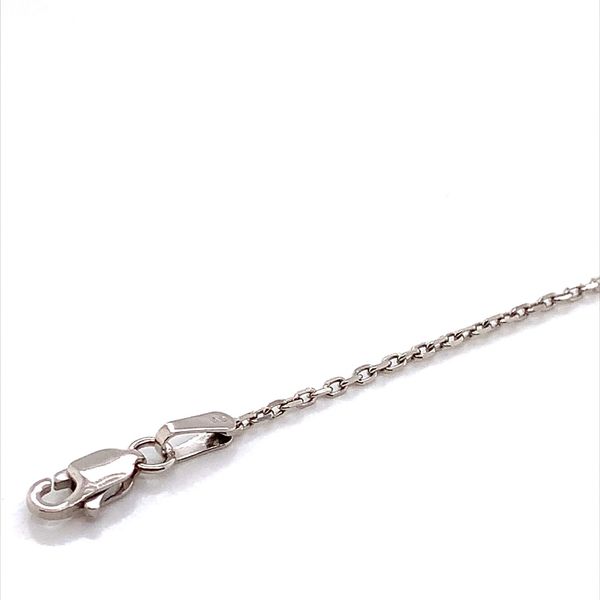 14K White Gold Cable Chain Blue Water Jewelers Saint Augustine, FL