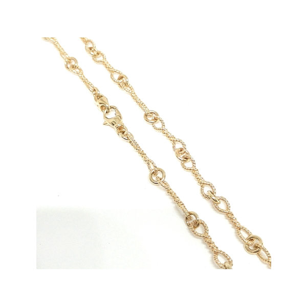 14K Yellow Gold Link Bracelet Blue Water Jewelers Saint Augustine, FL