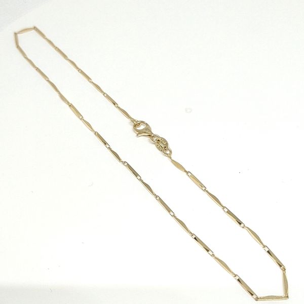 14K Yellow Gold Link Bracelet Blue Water Jewelers Saint Augustine, FL